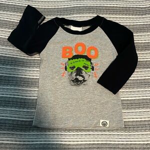 Wes and Willy Halloween Tee 18 Months
